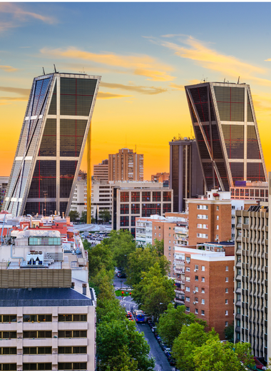 Chamartín neighborhood in Madrid