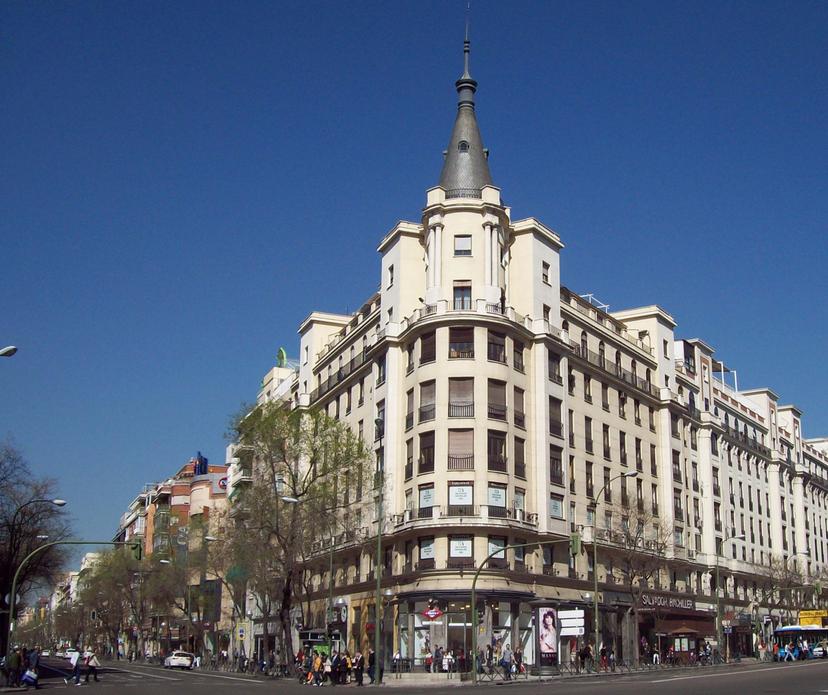 Salamanca neighborhood in Madrid