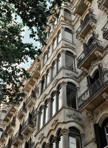 Sarrià - Sant Gervasi neighborhood in Barcelona